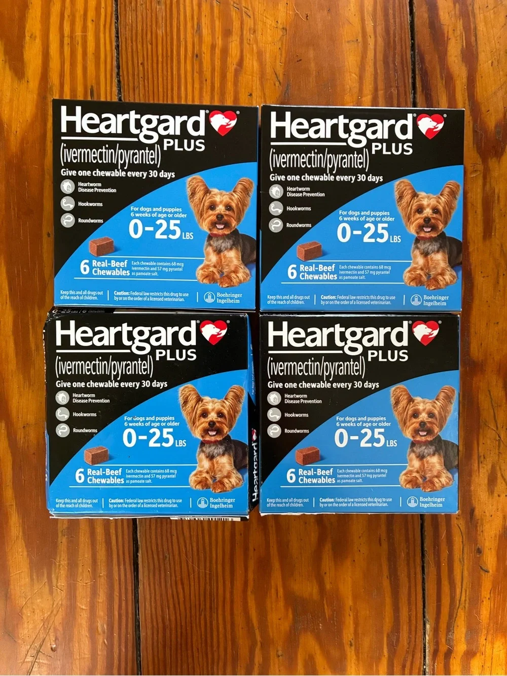 SALE TODAY ONLY  Heartgard Plus for Small Dogs 0-25 lbs